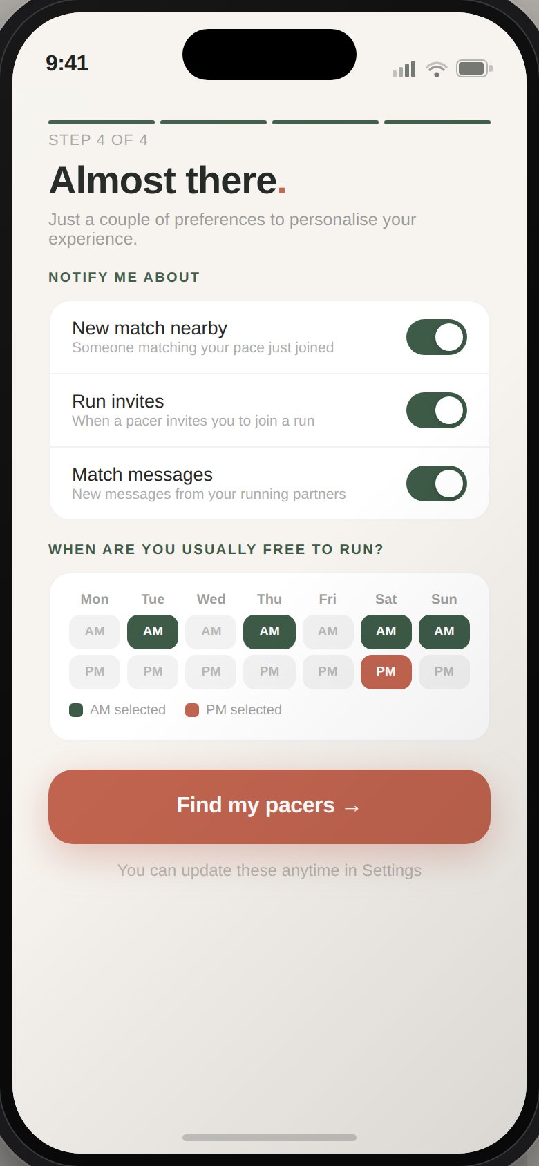 Notifications
